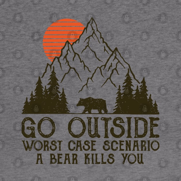 Go Outside worst case scenario a bear kills you mode transparant by sudaisgona